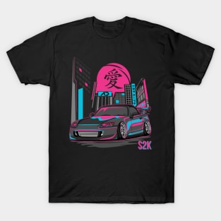 Black Honda S2K T-Shirt